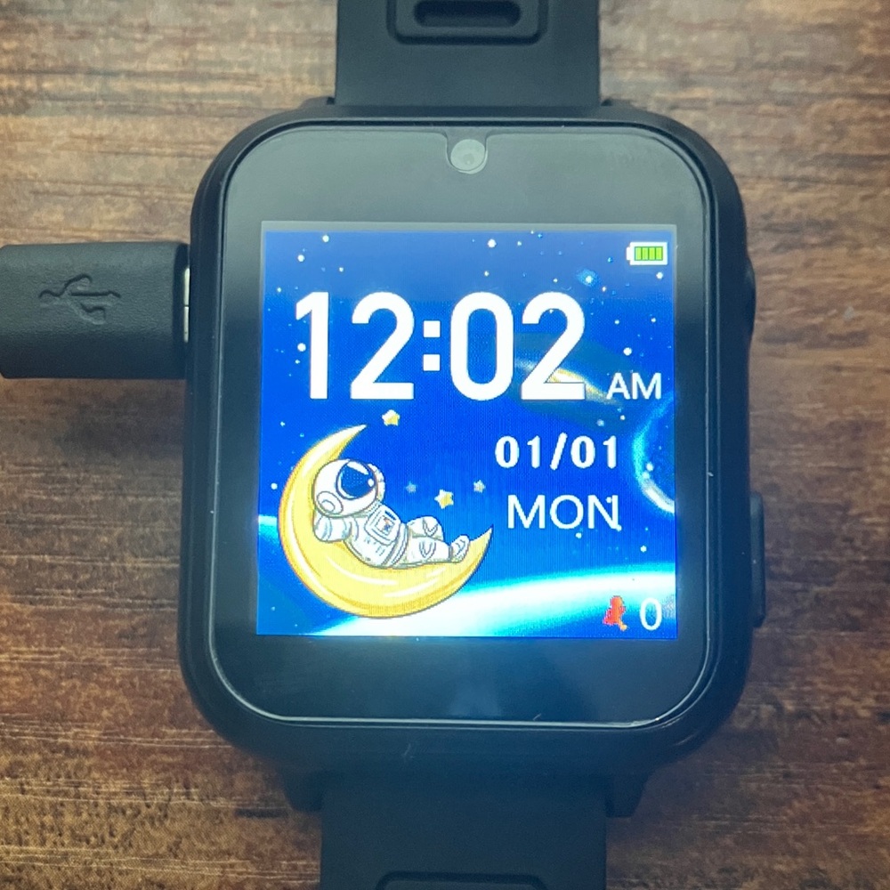Kids Black Smartwatch